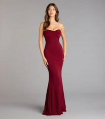 Jessica Strapless Mermaid Formal Dress