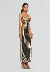 Amulet Embellished Dress