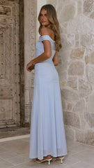 Malayah Maxi Dress - Blue